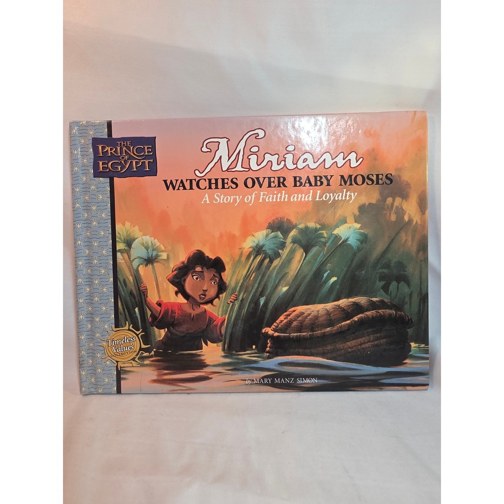 The Prince of Egypt Miriam Watch Over Baby Moses Book Mary Manz Simon DreamWorks